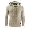 CASUAL KNITTED FLEECE HOODIE