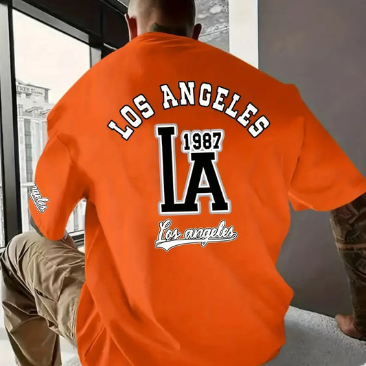 GRADIENT LETTER PRINTED T-SHIRT