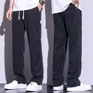 Men’s Soft Lyocell Loose Summer Jeans