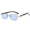 RETRO RIMLESS SUNGLASSES