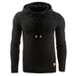 CASUAL KNITTED FLEECE HOODIE