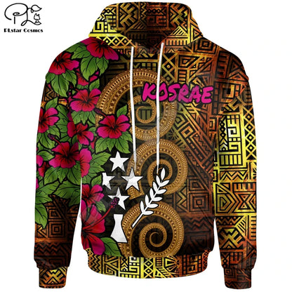 TRIBAL PRINT HOODIE