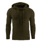 CASUAL KNITTED FLEECE HOODIE