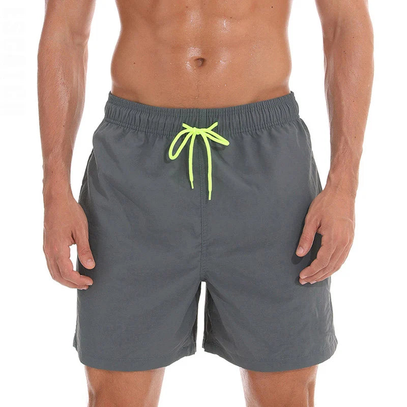 CASUAL PLAIN SWIMMING TRUNKS