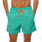 CASUAL PLAIN SWIMMING TRUNKS