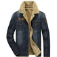 WARM WINTER DENIM JACKET
