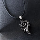 DRAGON FLAME PENDANT NECKLACE