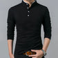LONG SLEEVE V-NECK T-SHIRT
