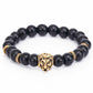 LION HEAD STONE BRACELET