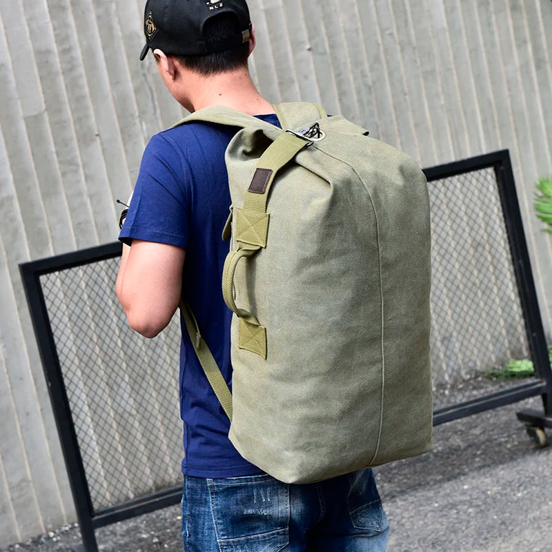 CANVAS TRAVEL BACKPACK