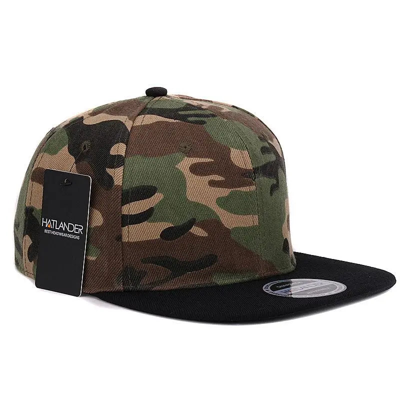 CAMO BASEBALL CAP