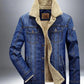 WARM WINTER DENIM JACKET