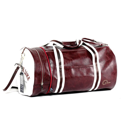 HIGH QUALITY LEATHER GYM BAG