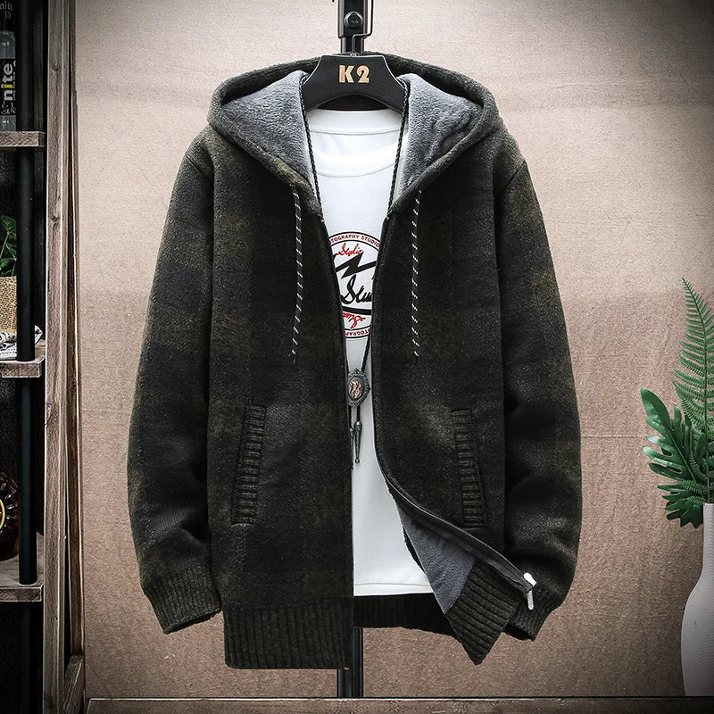 QUILTED PLAID JACKET