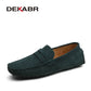 SLIP ON LEATHER LOAFERS