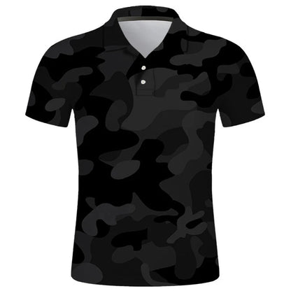 CAMO QUICK DRY POLO SHIRT