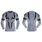 3D PRINT LONG SLEEVE COMPRESSION TOP