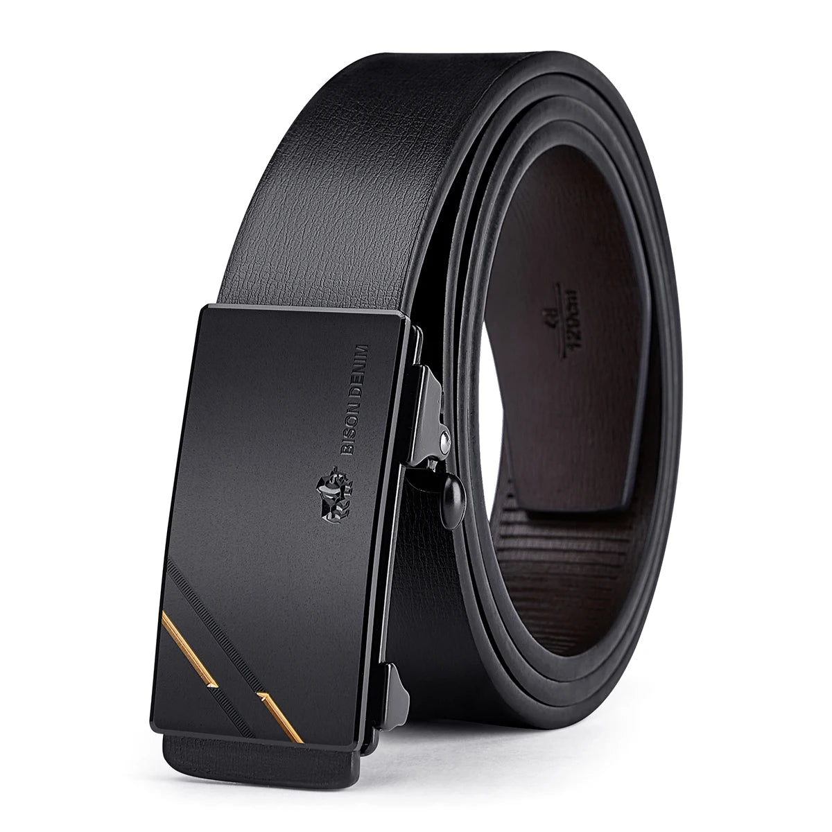 PU LEATHER AUTOMATIC BELT BUCKLE