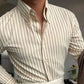 STRIPED SLIM FIT SHIRT