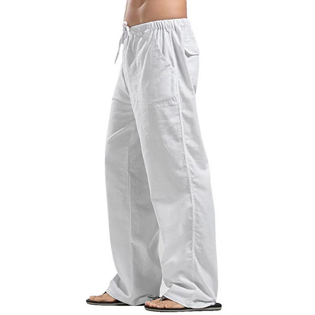 SUMMER LINEN PANTS
