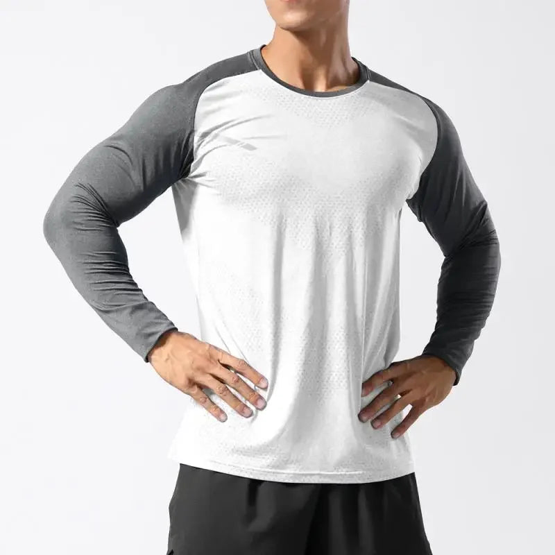 CASUAL BODYBUILDING LONG SLEEVE T-SHIRT
