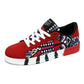 GRAFFITI LACE-UP SNEAKERS