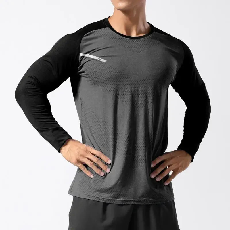 CASUAL BODYBUILDING LONG SLEEVE T-SHIRT