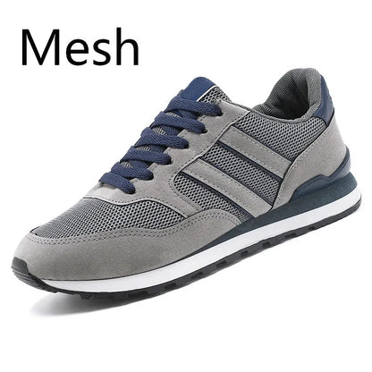 LUXURY BREATHABLE LEATHER SNEAKERS