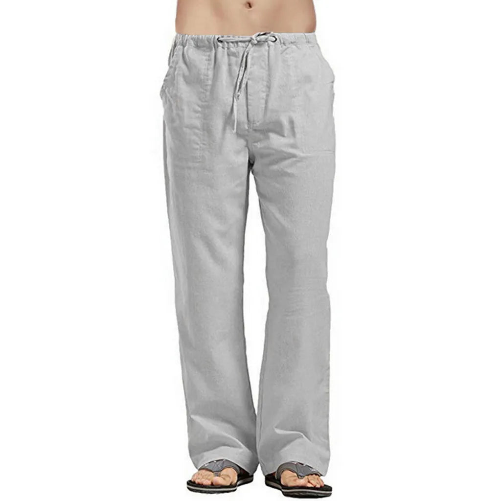 SUMMER LINEN PANTS