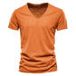 CASUAL PLAIN COTTON T-SHIRT