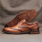 LEATHER BROGUES SHOES