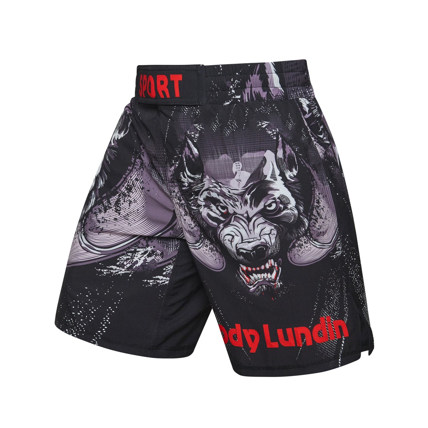 SNAKE PRINT MMA SHORTS