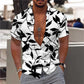 COCONUT TREE SUMMER PRINT SHIRT