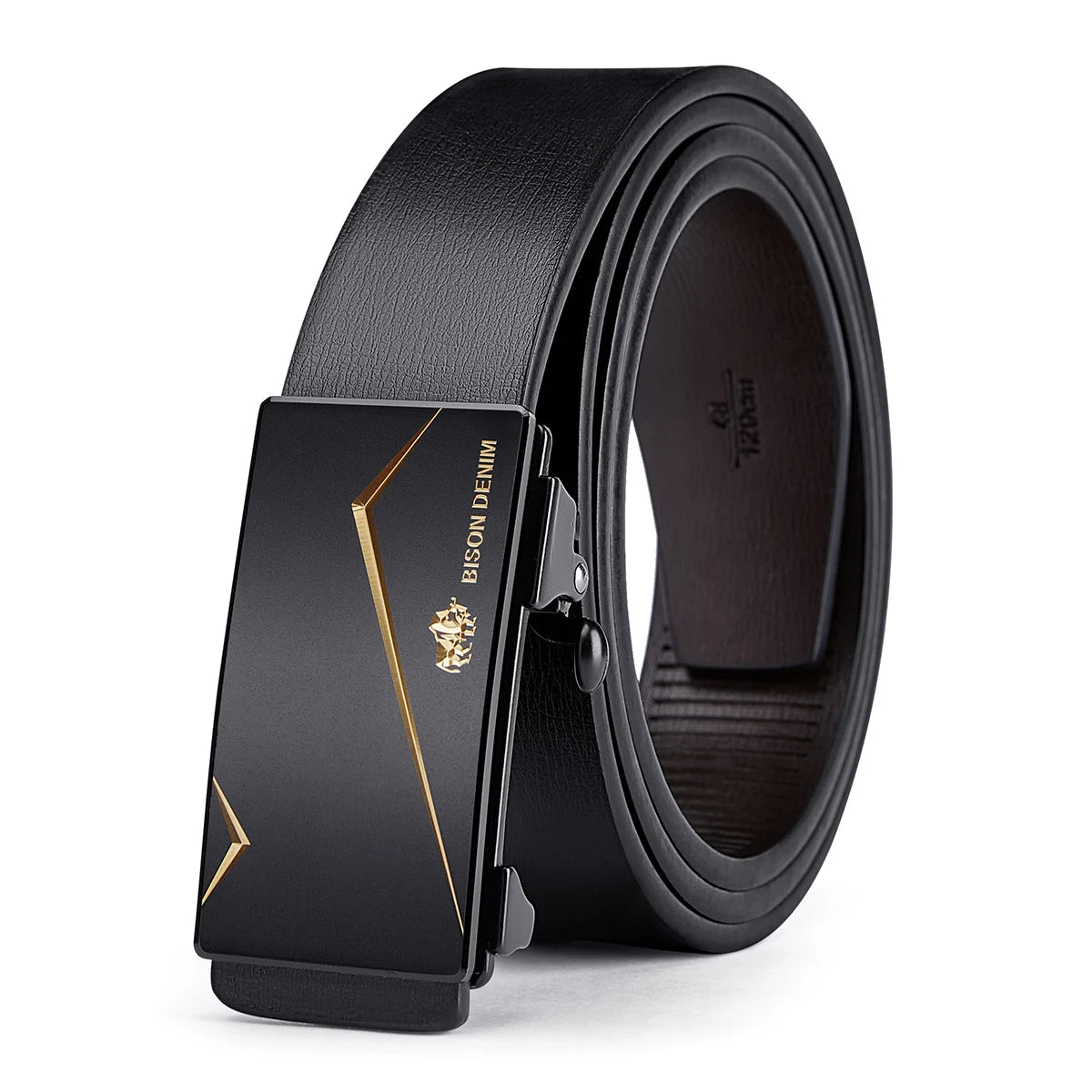 PU LEATHER AUTOMATIC BELT BUCKLE