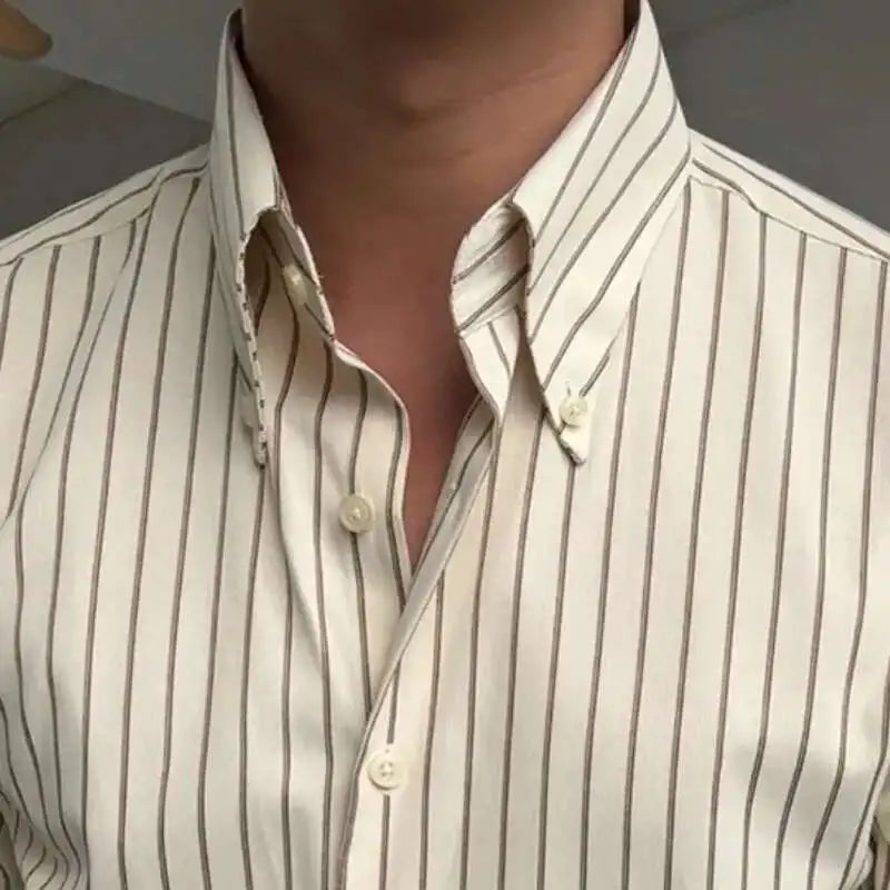 STRIPED SLIM FIT SHIRT