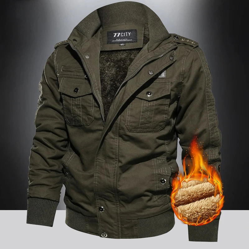 CASUAL CARGO BOMBER JACKET