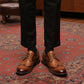 LEATHER BROGUES SHOES