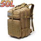 50 L MILITARY TACTICAL BACKPACK