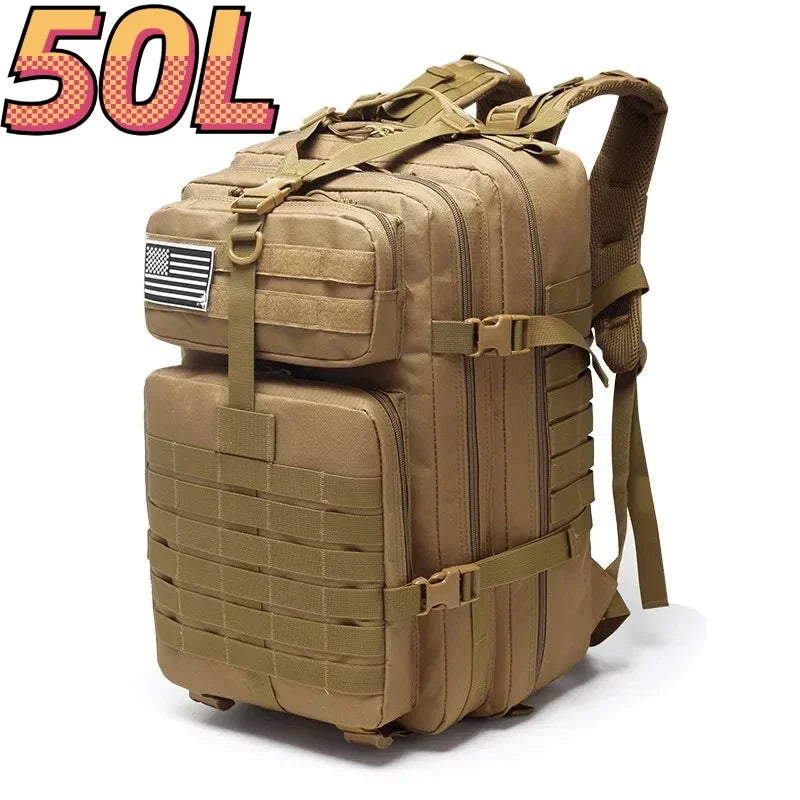 50 L MILITARY TACTICAL BACKPACK