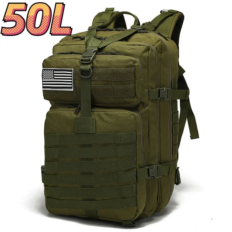 50 L MILITARY TACTICAL BACKPACK