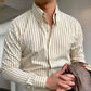 STRIPED SLIM FIT SHIRT