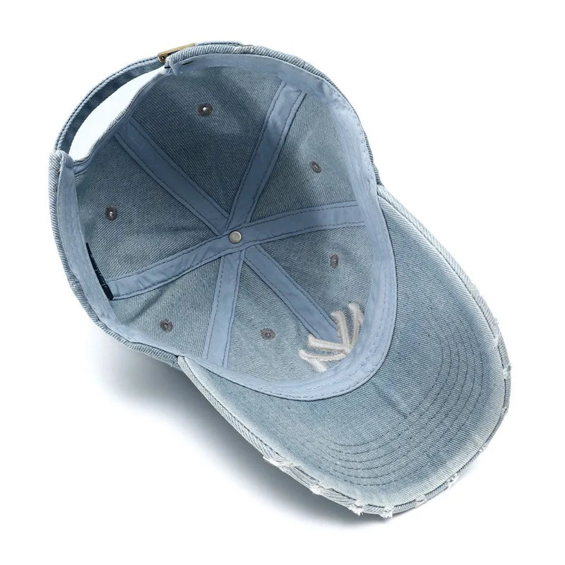 DENIM BASEBALL CAP