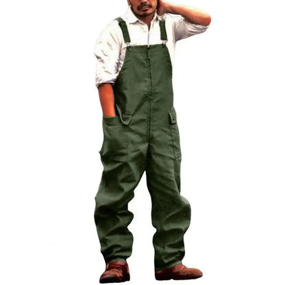 SQUARE NECK OVERALLS