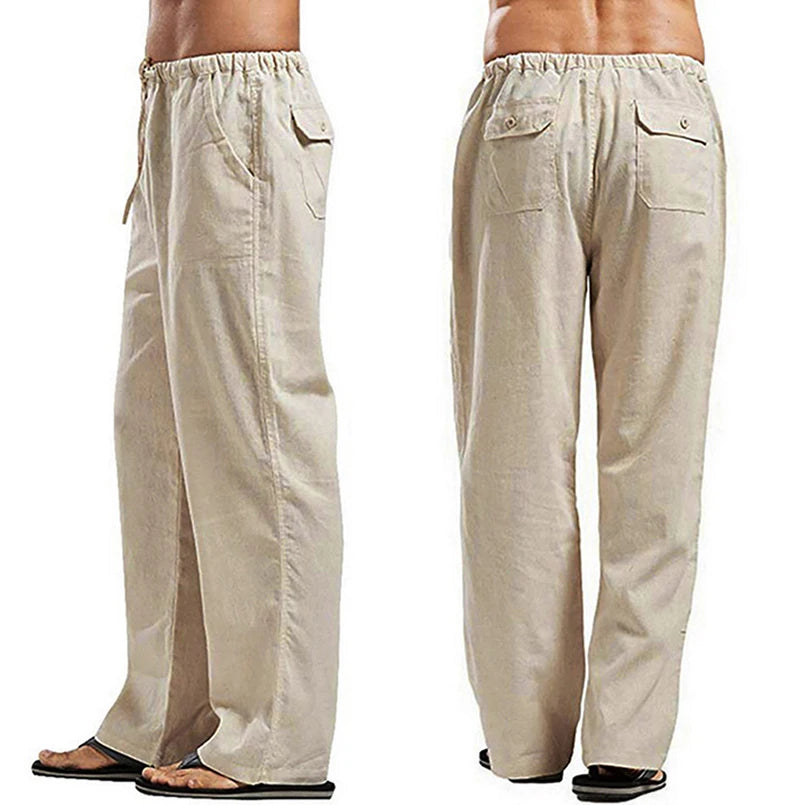 SUMMER LINEN PANTS