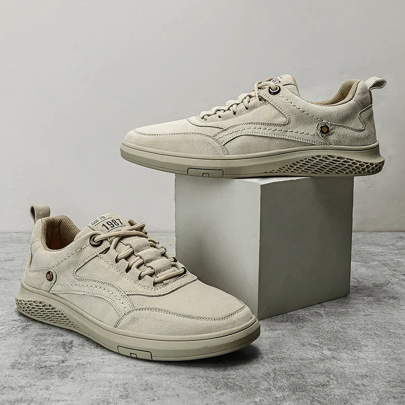 BREATHABLE LEATHER OUTDOOR SHOES