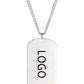 TAG NECKLACE WITH ARMY ENGRAVING