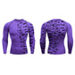 3D PRINT LONG SLEEVE COMPRESSION TOP