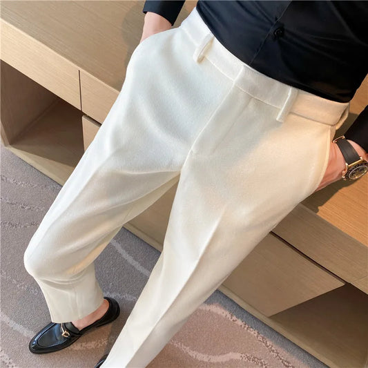 HIGH WAIST BUSINESS TROUSERS