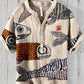 PAINTED FISH PATTERN SHIRT