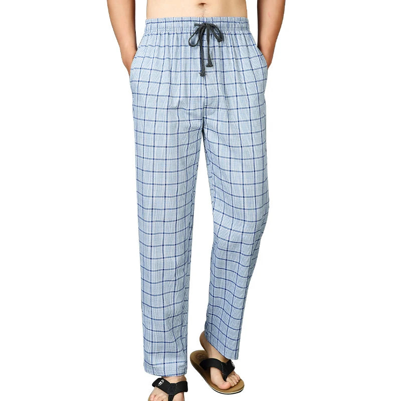 COTTON PYJAMA TROUSERS